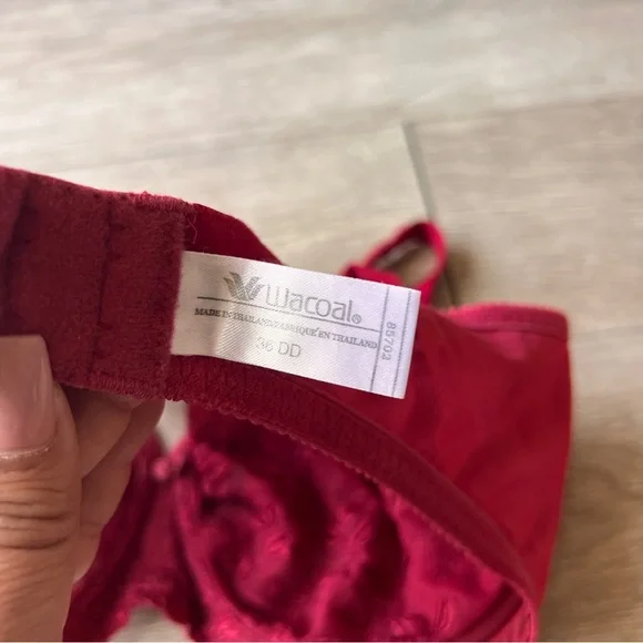 Wacoal 85702 Tulip Semi-Sheer Underwire Bra 36DD - Picture 5 of 5